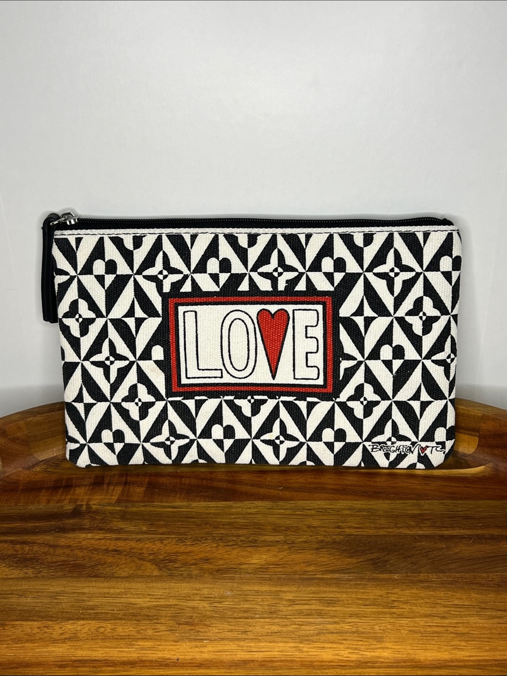 Brighton Love Geometric Zip Pouch